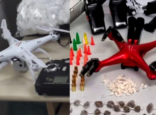 Criminosos usam drones para vigiar a comunidade e a polícia na Grande Vitória