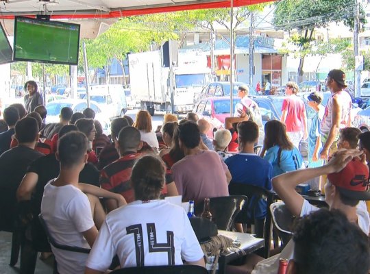 Triângulo e Rua da Lama, em Vitória, vão ser interditadas para jogo do Flamengo