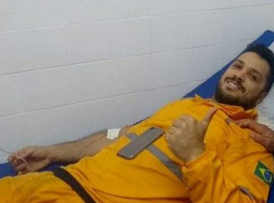 Sobrevivente de acidente em Aracruz recebe alta hospitalar
